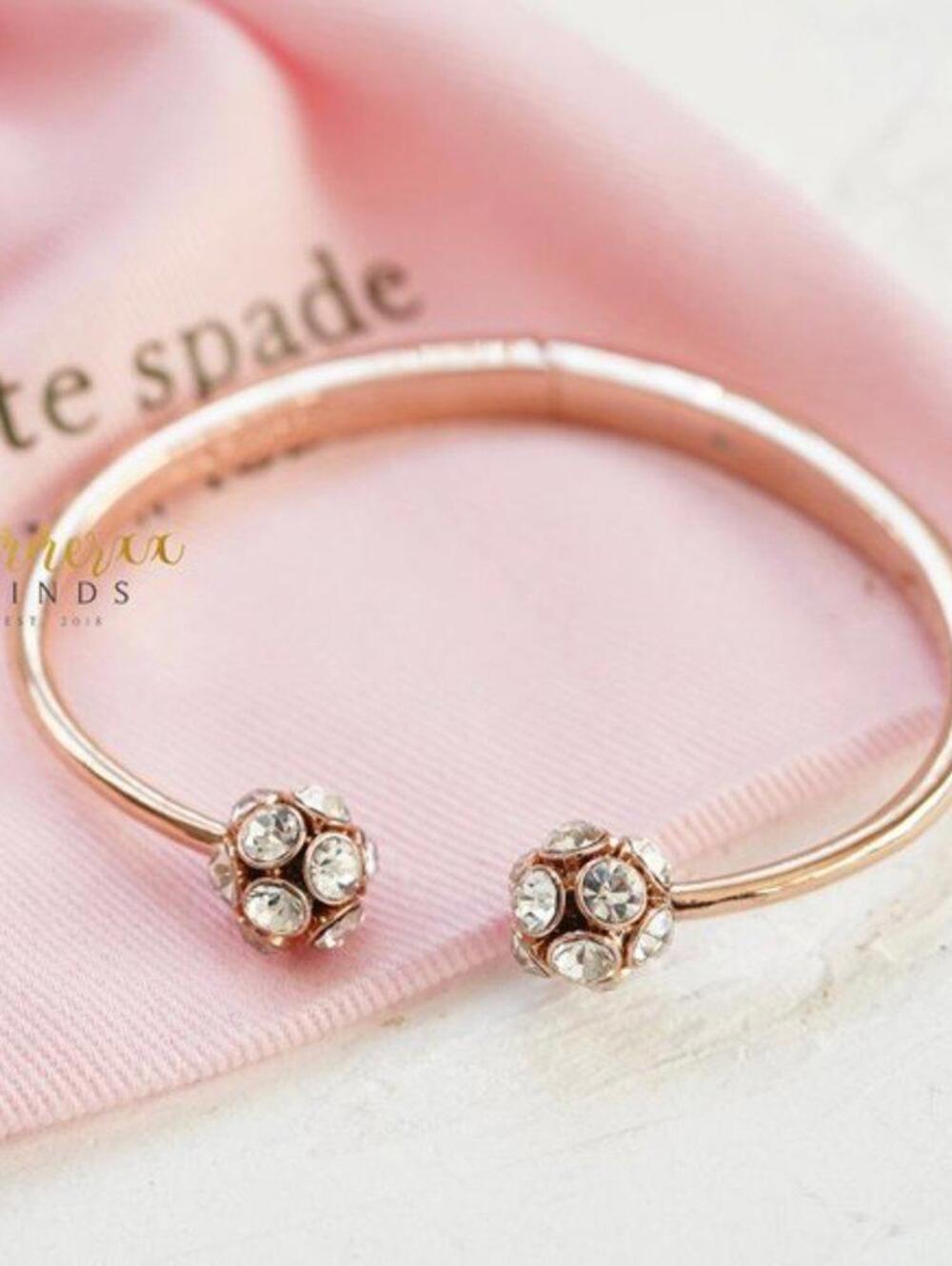 Kate Spade Time To Shine Open Hinged Cuff Bracelet